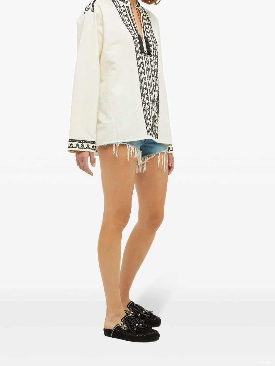 Affordable tassel-detail Women Alanui shirt 0812